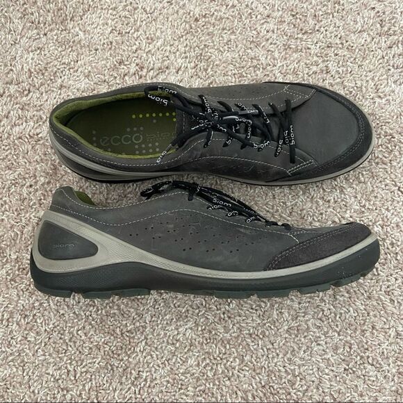 Ecco Biom Men’s Gray Perforated Shoes main image 6